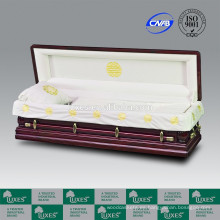 Entierro de diseño chino de LUXES cofrecillos de longevidad-grúa completo sofá ataúdes para Funeral